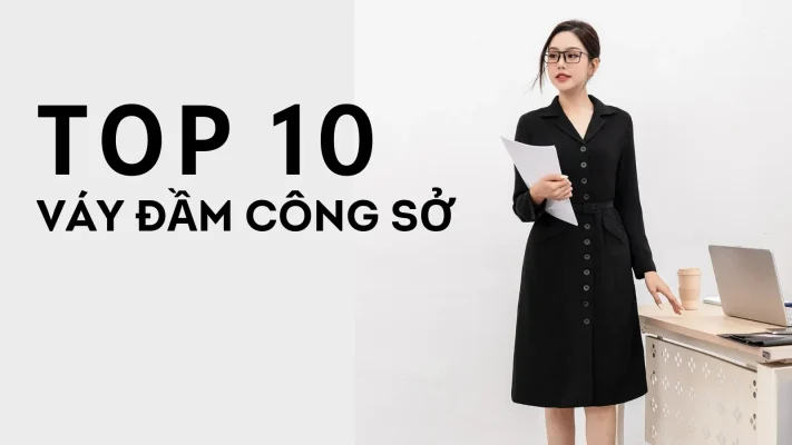 váy công sở sang trọng